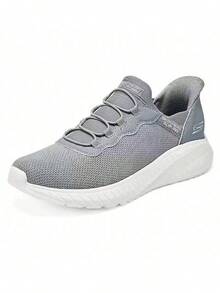 Skechers Zapatillas deportivas nuevas para hombre, ligeras y fáciles de usar, zapatillas informales para caminar. - Gris - Ver 1