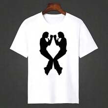 Jacksons Glove Graphic-Shirt Vintage 90s Tee Jacksons T-Shirt Unisex,2026 Jacksons King Of Pop Rap Style T Shirt - 黑色28 - 查看 1