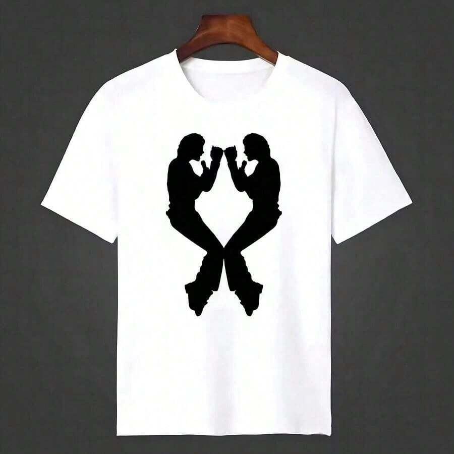 Jacksons Glove Graphic-Shirt Vintage 90s Tee Jacksons T-Shirt Unisex,2026 Jacksons King Of Pop Rap Style T Shirt - 黑色28 - 查看 1