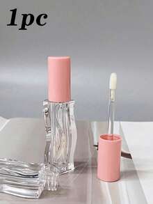 1 ống đựng son bóng 3ml hình sóng, hộp đựng son môi rỗng, ống son bóng hình sóng vuông, ống son dưỡng rỗng, chai đựng mỹ phẩm du lịch có thể tái sử dụng. - Nhiều màu - Xem 9