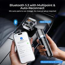 REMAX Microphone karaoke ô tô 2 trong 1 kèm sạc ô tô - 1 Mic + Bộ sạc - Xem 4