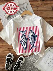 Plus Size T-Shirts - 白色 - 查看 7