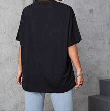 [Graphic Tee] 100% Cotton Test Day Teacher Shirt, State Testing Comfort TShirt, Test Coordinator Final Exam Week Teacher Team T-Shirt, Motivational Inspiration, Spring Tops, Summer Camisas, Autumn Short Sleeves Camiseta, S-7XL T-Shirt For All Body Types, Perfect For Dates, Outdoor Activities And Casual Wear - 黑色 - 查看 2