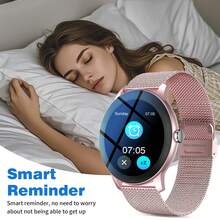 Smartwatch, llamada inalámbrica/marcación, modo multideportivo, recordatorio y rechazo de llamadas, recordatorio de SMS, fondo de pantalla personalizado, para iOS/Android - Multicolor - Ver 6