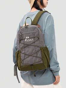 Foldable Lightweight Backpack, Multi-Color Options, Versatile For Hiking, Commuting, Travel, Organized Storage For Phone, Water Bottle, Jacket, Flexible Top Handle And Shoulder Strap Design - Multicolor - View 9