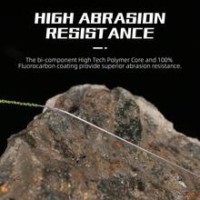 Dây câu SeaKnight 100M/50M phủ lớp Fluorocarbon, dây dẫn monofilament hai lớp phủ Fluorocarbon, dây dẫn 3-100LB - trắng - Xem 6