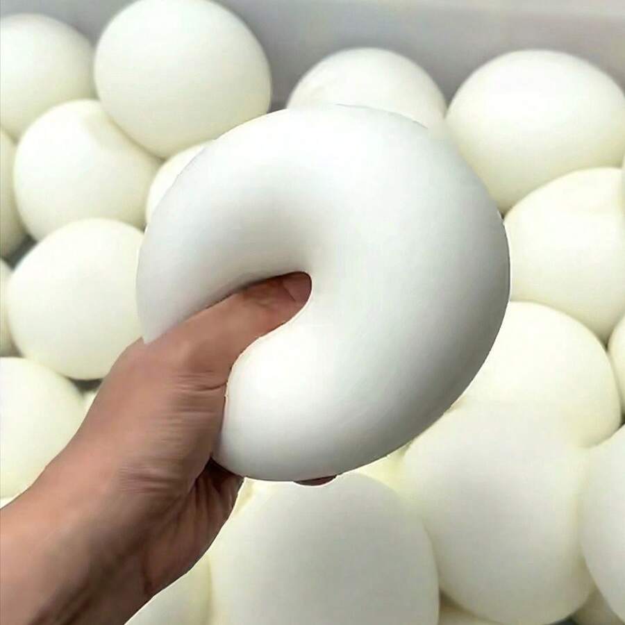 1pc Japanese Plastic Large Steamed Bun, Slow Rebound, Can Be Squeezed In Classroom To Help Students Release Emotions, Helps Relieve Stress