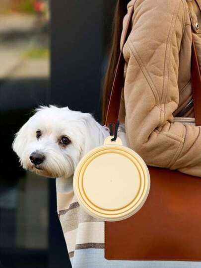 Bộ 1/4/10 bát ăn cho thú cưng có thể gập lại, thích hợp cho du lịch, cắm trại, đi bộ, có thể dùng làm bát đựng nước và thức ăn cho mèo và chó, không mùi, có móc khóa, có thể dùng làm bình nước hoặc bát cắm trại.