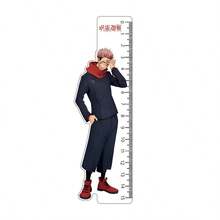 Jujutsu Kaisen 1pc Anime Fanart Ruler, Featuring Gojo, Yuji, Megumi, Nobara, Sukuna, Geto, Creative High-Quality Drafting Tool, Essential Student Stationery, Back-To-School Gift - A - View 18