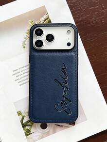 Ốp điện thoại bằng da đặt làm riêng | Ẩn giấu sự sang trọng trong lòng bàn tay bạn. Chất liệu da cao cấp được lựa chọn kỹ lưỡng, mang đến cảm giác ấm áp và tinh tế, từng đường nét đều thể hiện sự sang trọng, khác hẳn với cảm giác rẻ tiền của nhựa. - Nhiều màu - Xem 2