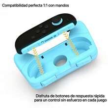 mpuñaduras para mandos de Switch 2 | paquete de 2 | Diseño ergonómico - Ver 4