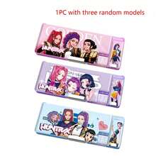 Hasbro Hộp đựng văn phòng phẩm hai lớp hình nhóm nhạc nữ thần tượng K-POP, hộp bút đa năng dung tích lớn chất lượng cao Zoe Rumi, đồ dùng học tập cho năm học mới. - Nhiều màu - Xem 6