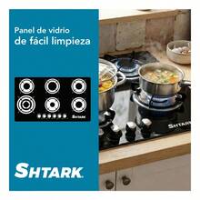 "Parrilla a Gas Empotrable de 5 Quemadores – Acero Inoxidable Plateado, Alta Eficiencia" - Ver 5