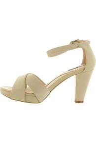 MTNG Women's Dress Sandals 53840 In Beige - Beige - View 5