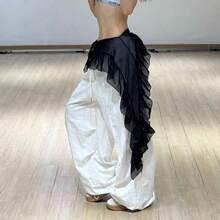 1pc Jazz Dance Ruffle Ruffle Ruffle Niche Hip Scarf Ribbon Waist Scarf Street Dance Waist Belt Homemade Versatile Dance Waist Chain - Multicolor - View 7