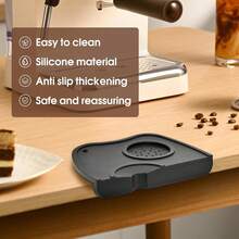 1 tấm lót nén cà phê espresso kiểu Ý chống trượt bằng silicon - Dụng cụ pha chế chuyên nghiệp cho gia đình, nhà bếp và quán cà phê. - Nhiều màu - Xem 3