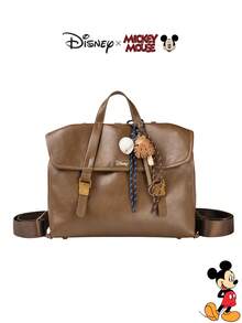 Disney Ba lô đa năng chính hãng - Túi du lịch, túi đựng laptop, cặp sách, phong cách thường ngày và cổ điển, túi đeo chéo dung tích lớn. - Nhiều màu - Xem 2