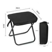 Portable Multifunctional Outdoor Picnic Camping Folding Chair, Ultra-Light Fishing Stool, Travel Stool, Fishing Gear - A - View 13