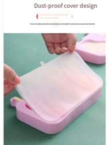 Silicone Ice Cream Mold With Lid - DIY Creative Ice Pop Maker - Multicolor - View 4