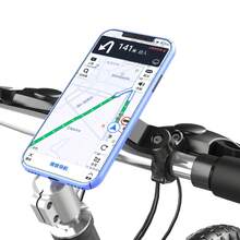 Complete Tool Kit - Motorcycle Phone Holder, Shock-Absorbing Bicycle Handlebar Phone Holder With Damper, 360° Rotatable Bicycle Handlebar Phone Clip, Motorcycle Handlebar Phone Holder, Motorcycle Smartphone Shock Absorber - Multicolor - View 7