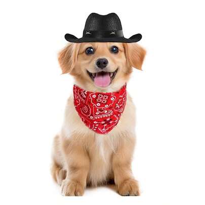 1pc Pet Bandana Bibs, Multiple Designs - "My Humans Are Getting Married", "Big Brother", "She Said Yes", "Baby Food Tester", Pet Triangle Scarf Collar, Suitable For Parties, Weddings, Baby Showers, Pet Accessories