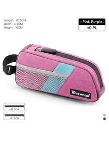 WEST BIKING Bicycle Top Tube Bag Quick Hook And Loop Installation Unisex Cycling Gear Suitable For Road Bikes And Mountain Bikes - Multicolor - View 13