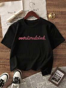 Women T-Shirts - Black - View 3