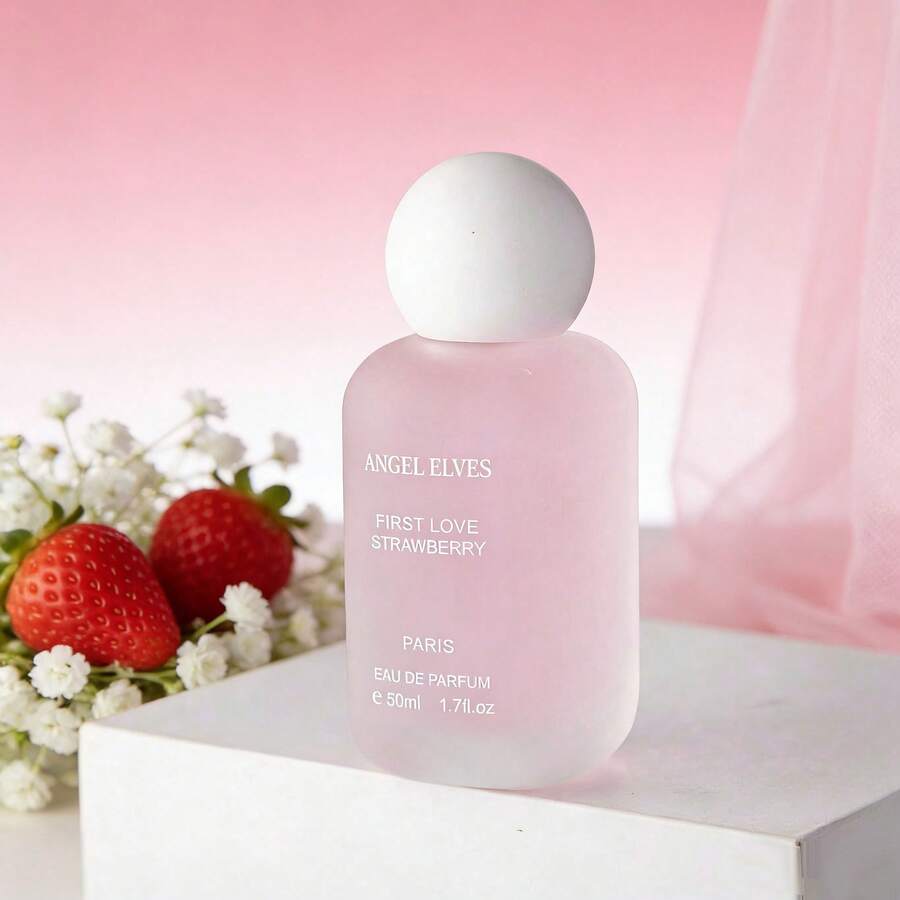 ANGELELVES First Love Lady Perfume, Long-Lasting Fragrance, Strawberry Scent, Romantic First Love Perfume, Fresh And Natural, Vegan, Luxurious Fragrance - Hoa - Xem 1
