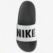 Nike Benassi JDI Slides Men's Black 343880-090 | Pool & Beach Ready, Recovery Comfort - 白黑色 - 查看 5