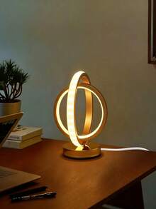 Đèn ngủ LED Earth Dream, đèn ngủ nghệ thuật sáng tạo, thích hợp để đọc sách, phòng ngủ, phòng khách, văn phòng, đèn bàn ấm áp và dễ chịu, đèn ngủ/đèn bàn tiết kiệm điện, ánh sáng dịu nhẹ không gây chói mắt. - Đèn bàn - Xem 2