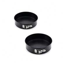 Bộ khuôn bánh 4/6/7/8 inch, đáy tháo rời, chống dính, dễ nướng và lấy bánh ra. - Xem 6