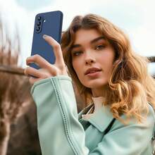 適用於 Galaxy A56 A36 A26 A16 A06 A07 A17 A27 A37 A57 S26 S25 FE 手機殼，薄型輕量軟橡膠凝膠保護殼，夏季糖果色可愛少女風，適用於 Galaxy S26 Ultra S25 Ultra、Honor、Note 15 - 藍色 - 查看 8
