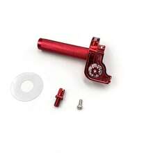 22mm (7/8 pulgada) Empuñadura de acelerador universal de aluminio ligero para motocicleta/motocross/ATV con cable - A - Ver 6