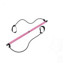 Adjustable Resistance Fitness Rod, Detachable 2-Section Or 3-Section Design, Flexible Non-Slip, Suitable For Women Gym Workout, Yoga And Shaping Training, Gym Workout, Fitness Equipment, Fitness Gear, Fitness Accessories, Portable Yoga Gear, Full Body Workout, Barbell Weight Combination, Home Gym With Ankle Strap - Multicolor - View 2