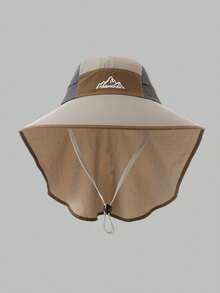 1pc Outdoor Sun Hat, Unisex Breathable UV Protection Wide Brim Neck Cover Fishing Cap, Suitable For Spring/Summer, Great Gift For Family, Friends, Boyfriend/Girlfriend, Christmas, Mother's Day, Father's Day, Teacher's Day, Birthday,Beach,Vacation - Multicolor - View 10
