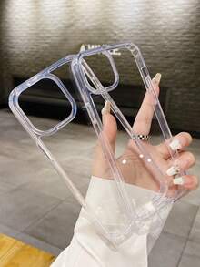 CteGlodrix Funda de teléfono transparente, minimalista y linda de alta calidad con cobertura completa y antideslizante para iPhone 17 Pro Max - transparente - Ver 11