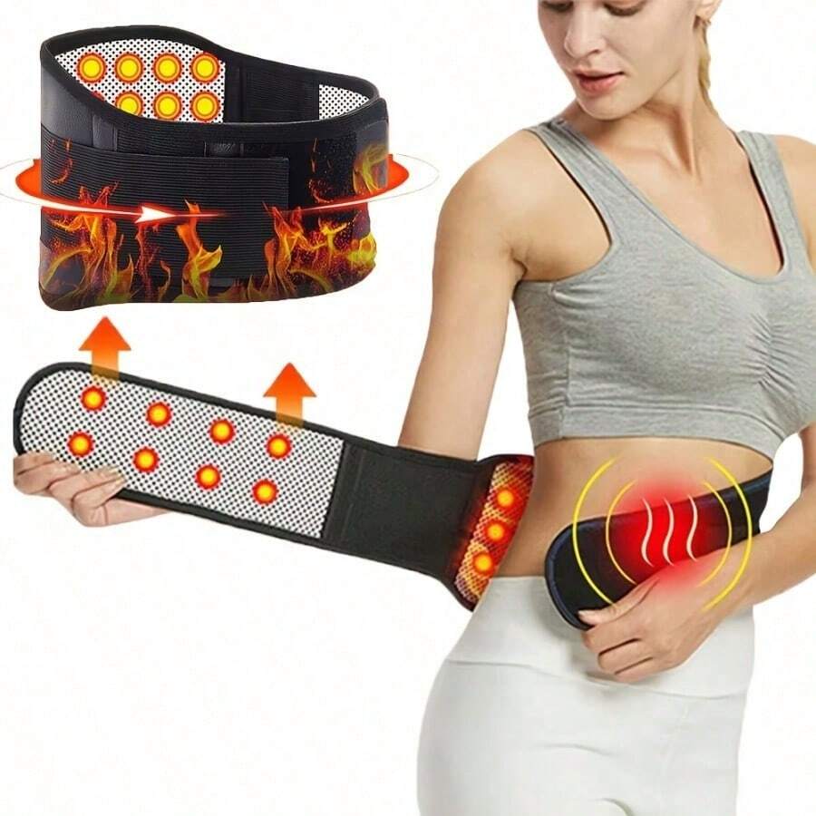 Unisex Back Support Belt, Adjustable Back & Waist Support - Multicolor - View 1