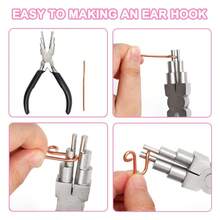 Bộ 1/2 kìm cong, kìm làm trang sức 6 trong 1, kìm làm trang sức chính xác - Dụng cụ uốn và tạo hình cho các dự án thủ công DIY và sửa chữa nhà cửa. - Bộ kìm làm đồ trang sức - Xem 5