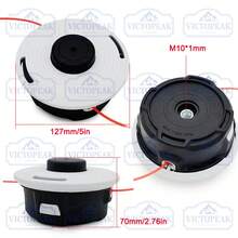 1 pieza Cabezal de recortadora de césped de alta calidad Modelo 27-2, Tamaño de tuerca inversa: M10*1.0mm, Adecuado para modelos FS55 FS85 FS90 FS110 FS120 FS130 FS240 FS250. 1 pieza Repuesto de cabezal de tijeras C26-2 4002 710 2169, Adecuado para recortadoras de hilo de modelos FS56 FS56RC FS70 FS70R FS80 FS91 FS91R FS94 FS94R FS111R - Desbrozadora (27-2 M10*1.0mm) - Ver 3