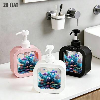 Moisturizing Hand Wash Liquid Pump Bottle Dispenser, Perfect Kitchen Sink Accessory And Bathroom Decor - For Liquid Hand Soap, Dish Soap Etc. - Cute Hand Wash Dispenser With Functional Pump, Easy To Use