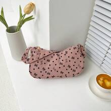 Minimalist Elegant Floral One Shoulder Bag - Multicolor - View 2