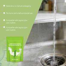 Drain Cleaner Powder, Suitable For Kitchen Sink, Bathroom Drain, Washing Machine Drain, Dissolves And Deodorizes Clogged Drains, Essential Household Drain Cleaning Tool - 多種 - 查看 5