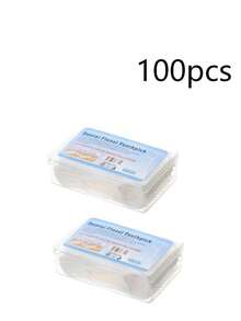 100/200/400pcs Portable Bow-Shaped Ultra-Thin Dental Floss Picks, Disposable Interdental Cleaning For Home, Travel, Hotel Use - Multicolor - View 11