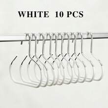 20pcs/10pcs/6pcs/3pcs/1pc Hat Hooks, Wardrobe Storage Hanger Rack, Multi-Function Tie Scarf Skirt Holder, Portable Travel Hooks For Home, Dorm, Hotel - Multicolor - View 8