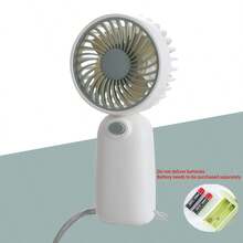 1个迷你便携风扇，轻巧手持风扇，带挂绳 - 办公室、户外、旅行和露营的理想之选 - 随时随地保持凉爽（不含电池，不随附电池发货），母亲节、户外、花园、旅行必备、便携必备、海滩必备、毕业季、毕业典礼、毕业礼物、毕业赠礼、毕业礼物、毕业派对、户外必备、旅行便携、徒步旅行必备、露营必备、便携工具、夏季必备、夏季便携 - 彩色 - 查看 15