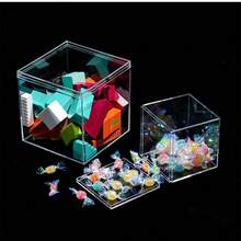 1 pieza Caja de almacenamiento de cápsulas de café de acrílico con tapa, cápsula de café reutilizable a prueba de polvo transparente, organizador de bolsas de té y caramelos - Multicolor - Ver 10