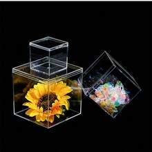 1 pieza Caja de almacenamiento de cápsulas de café de acrílico con tapa, cápsula de café reutilizable a prueba de polvo transparente, organizador de bolsas de té y caramelos - Multicolor - Ver 11