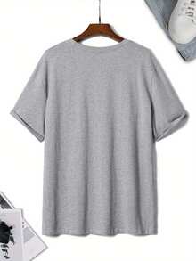 Men's Summer Cotton T-Shirt "Grumpy Old For Man T-Shirt - Funny Humor Graphic T-Shirt For Men And Women, Unisex, Casual, Comfortable For Summer", Loose And Comfortable For Summer. - White - View 9