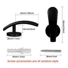 Metal Decorative Curtain Hooks, Wall-Mounted Curtain Tie Back Hooks With Screws, Gold/Silver/Black Home Decor Curtain Hooks, Suitable For Home, Room, Living Room, Bathroom, Bedroom, Wedding Decoration, Mother's Day Gift - Curtain Hooks - View 9