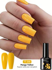 Esmalte em gel TARTU 8ml, cores Jelly Color, nas cores preto, branco, rosa, amarelo, azul, vermelho e rosa claro. Livre de HEMA e TPO. Removível com acetona (UV/LED). Semipermanente, ideal para unhas decoradas em casa ou no salão. Perfeito para o dia a dia. - Multicolorido - Ver 8